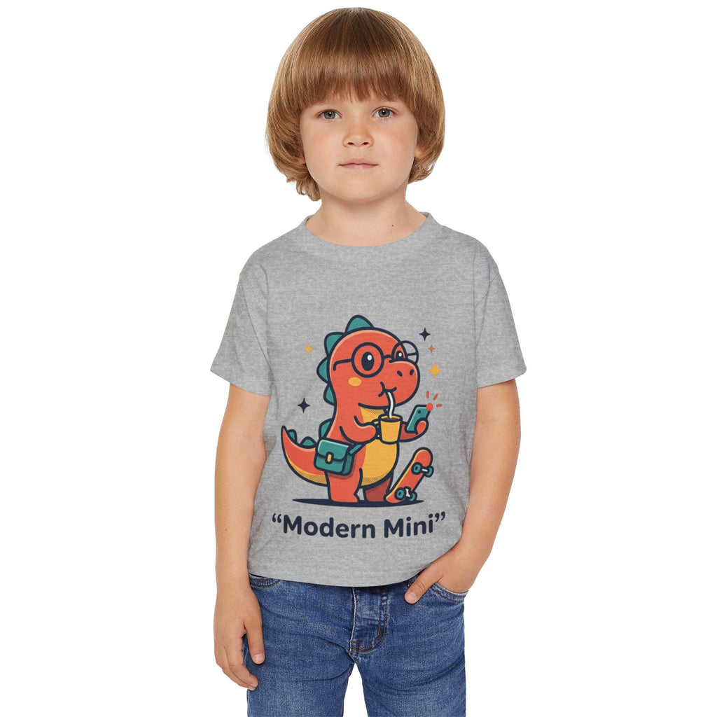 Toddler Dino Skateboard T-Shirt | City Kid Dinosaur Graphic Tee