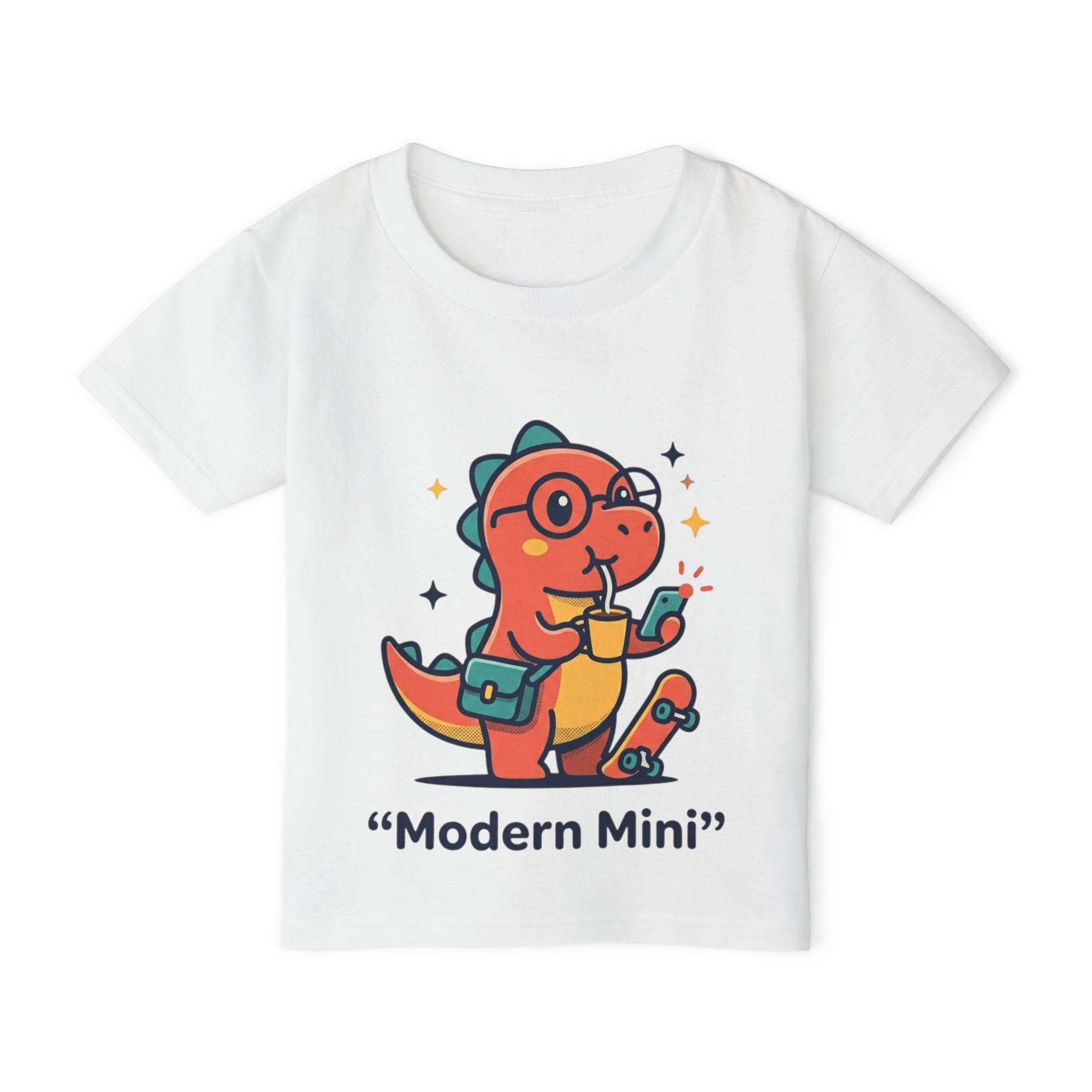 Toddler Dino Skateboard T-Shirt | City Kid Dinosaur Graphic Tee