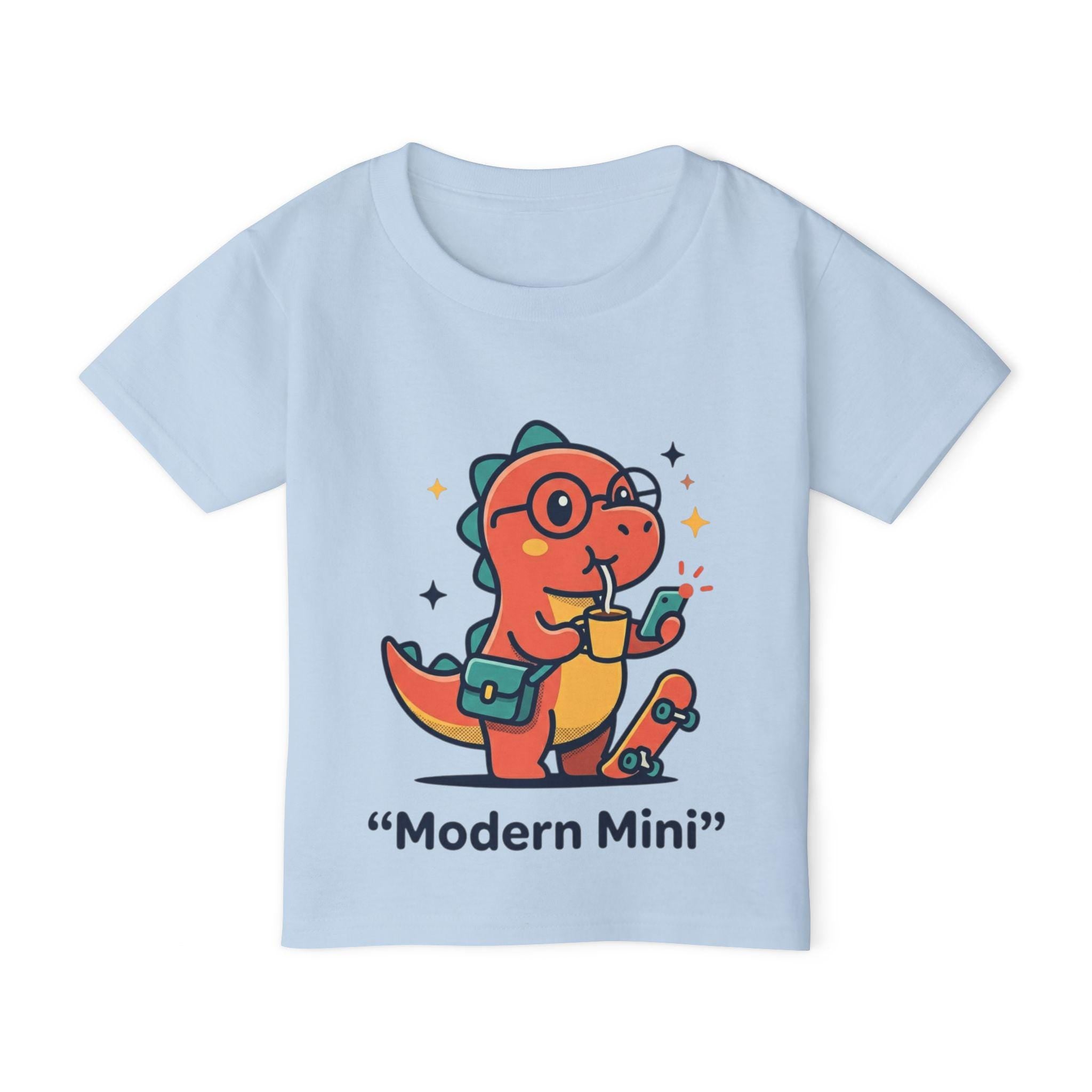 Toddler Dino Skateboard T-Shirt | City Kid Dinosaur Graphic Tee