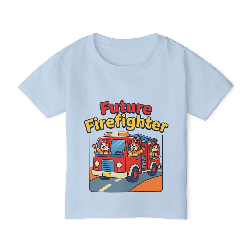 Future Firefighter Toddler T-shirt | Kids Fire Truck Design