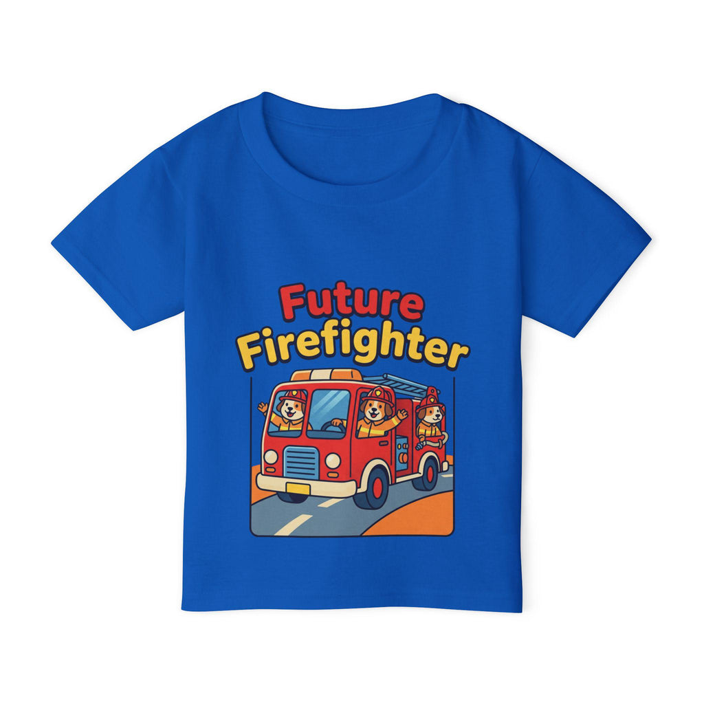 Future Firefighter Toddler T-shirt | Kids Fire Truck Design