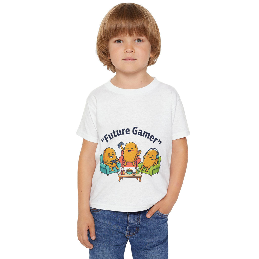Future Gamer kids tee | Toddler T-shirt, gaming potato characters