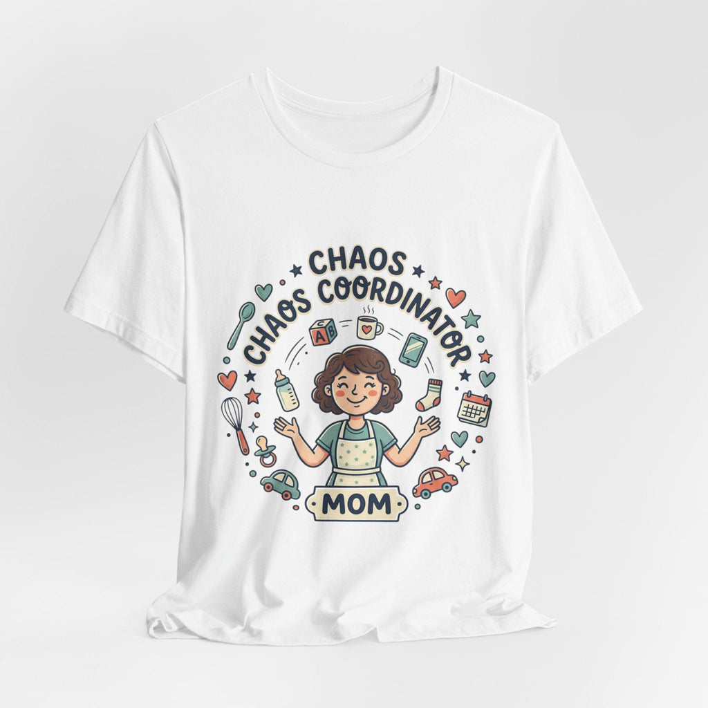 Chaos Coordinator Mom T-Shirt | Mom Life Illustration Tee