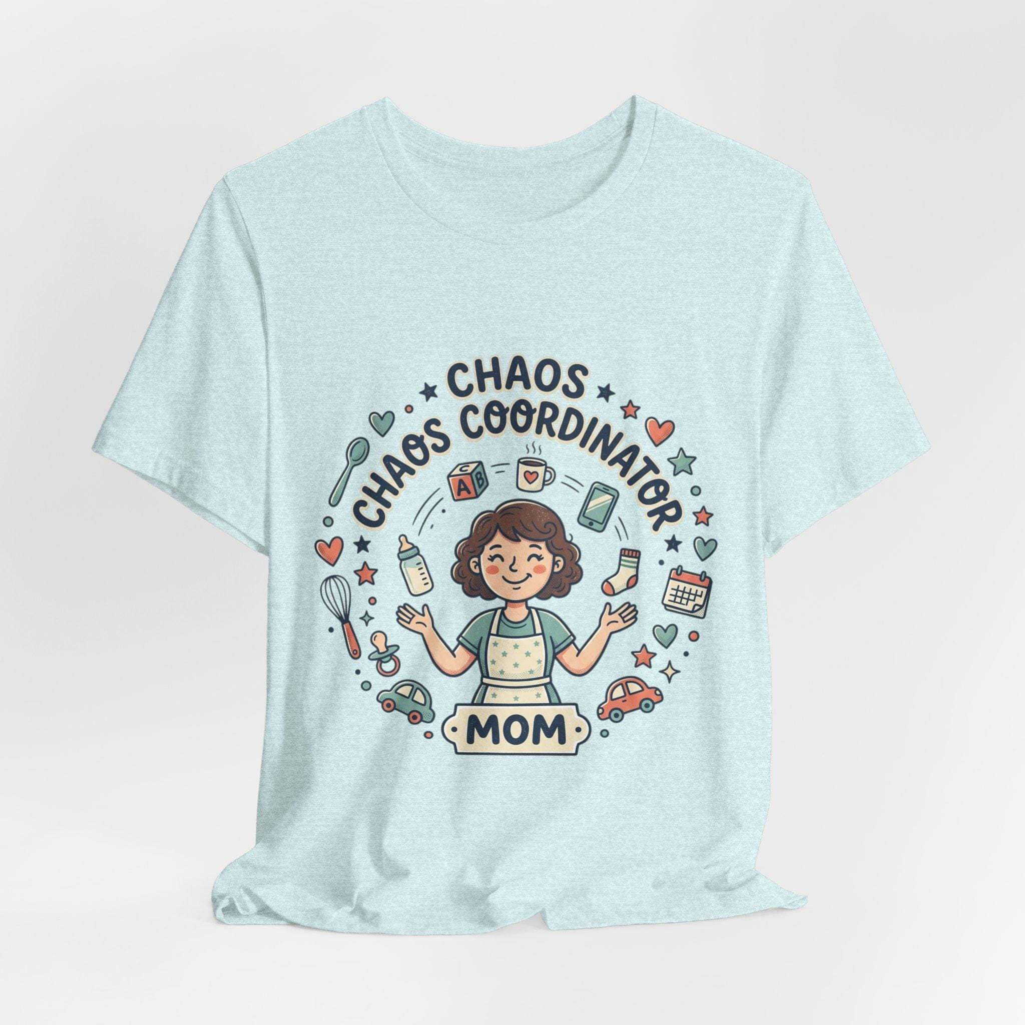 Chaos Coordinator Mom T-Shirt | Mom Life Illustration Tee