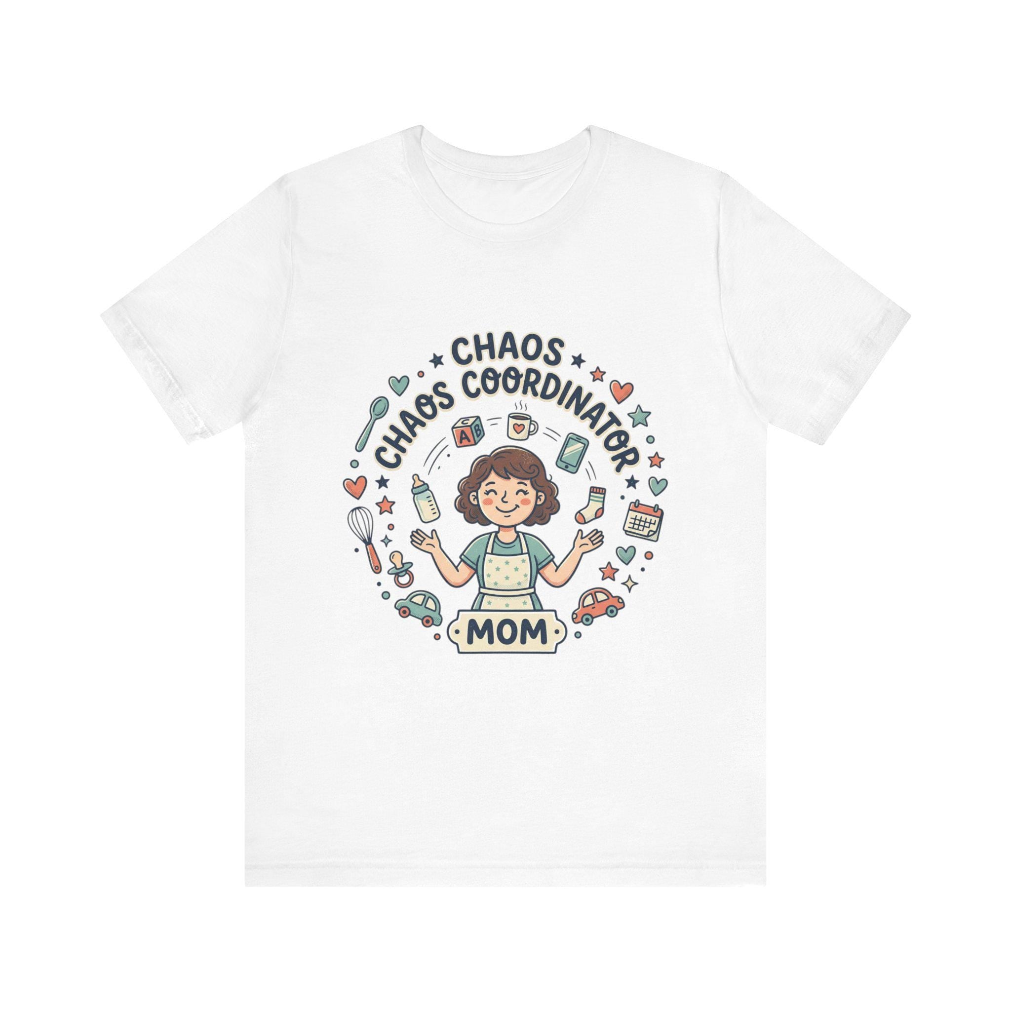 Chaos Coordinator Mom T-Shirt | Mom Life Illustration Tee