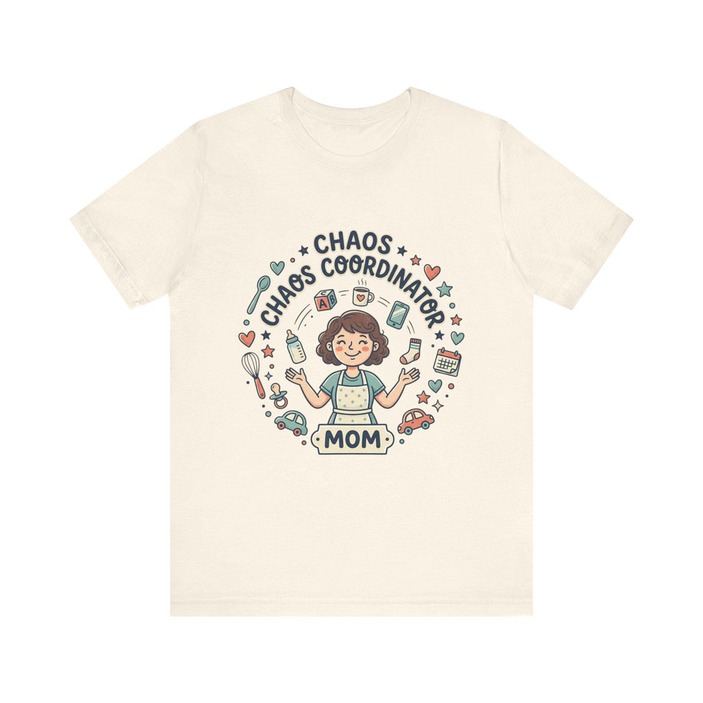 Chaos Coordinator Mom T-Shirt | Mom Life Illustration Tee