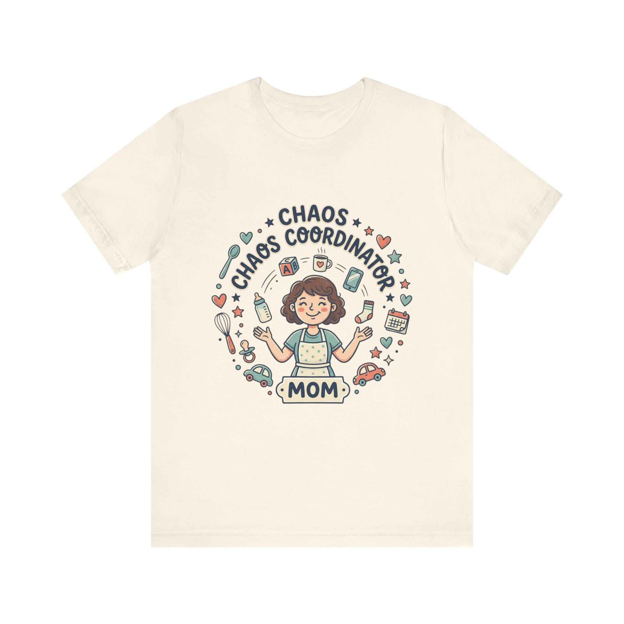 Chaos Coordinator Mom T-Shirt | Mom Life Illustration Tee