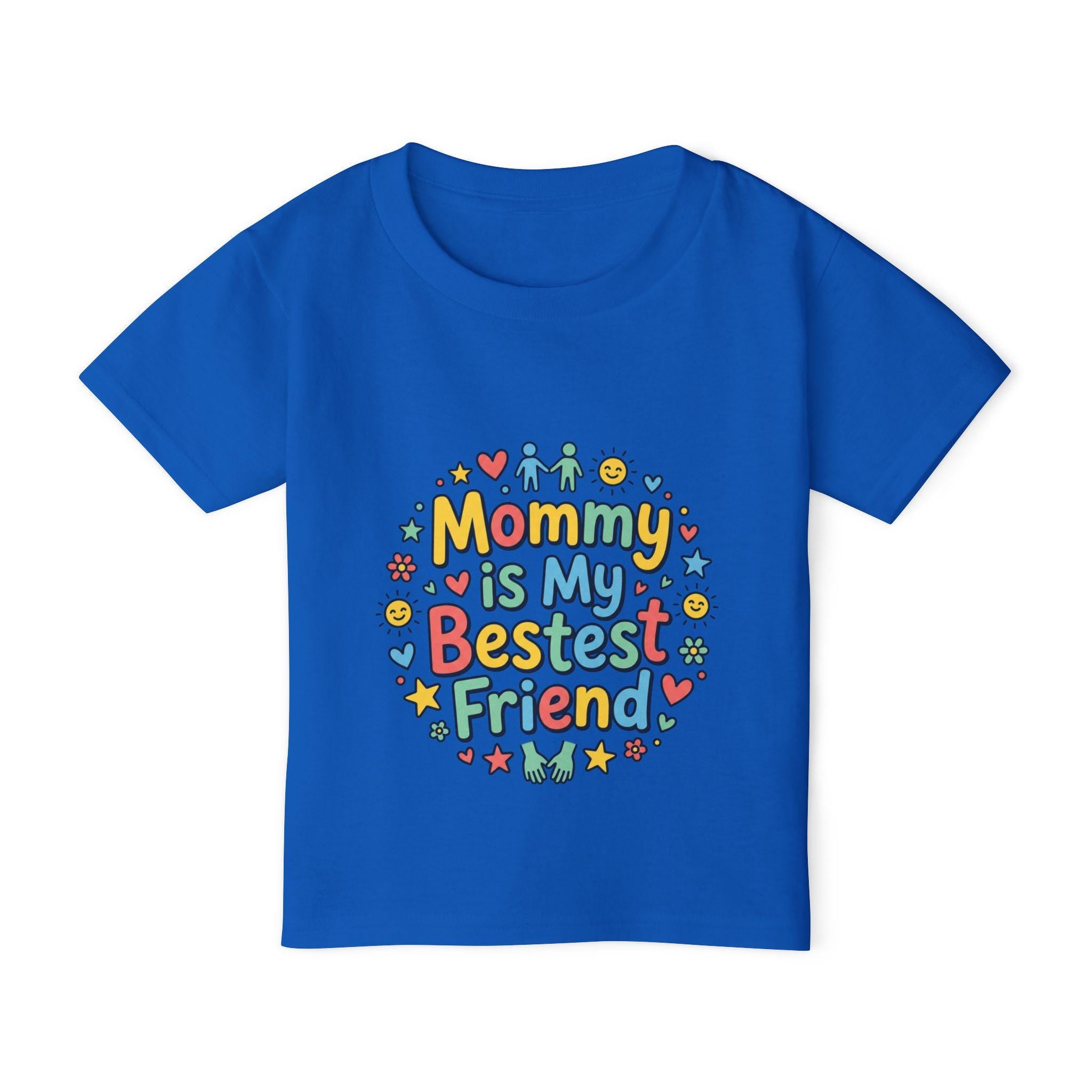 Mommy Is My Bestest Friend Toddler T-shirt | Cute Kids Graphic Tee