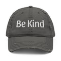 Be Kind Embroidered Hat | Distressed Dad Cap