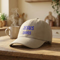 Jesus Saves Classic Dad Hat | Christian Faith Baseball Cap