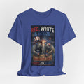 Red White & Booze Manatee Life T-Shirt | 4th of July Patriotic Tee