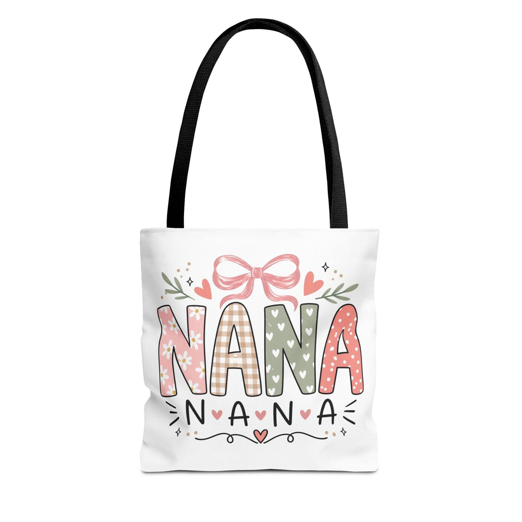 Nana floral bow tote bag | All-over print tote