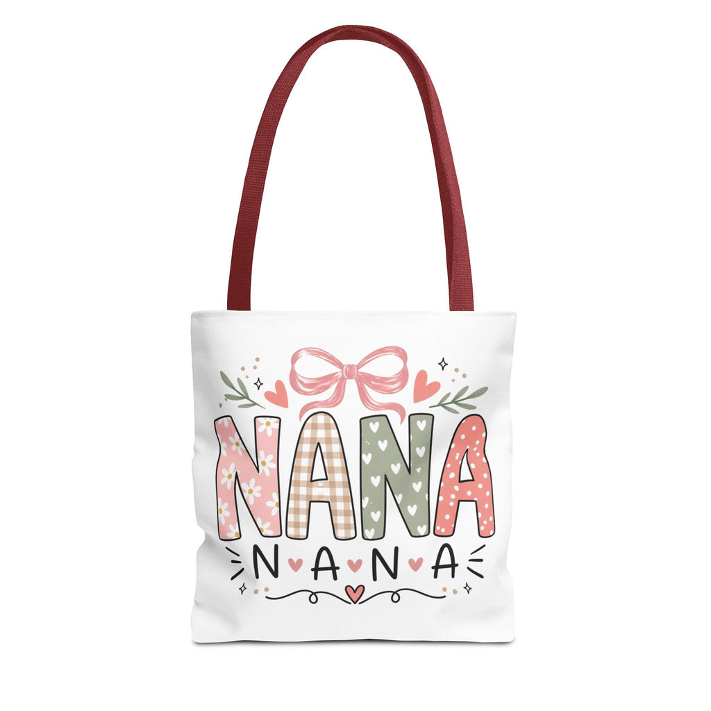 Nana floral bow tote bag | All-over print tote