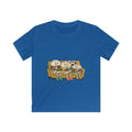 Cartoon Burger Family Couch Tee | Kids Graphic Shirt, Food Characters