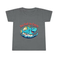Too Fast to Catch Shark Toddler T-shirt | Cute Surfing Shark, Ocean Kids Tee