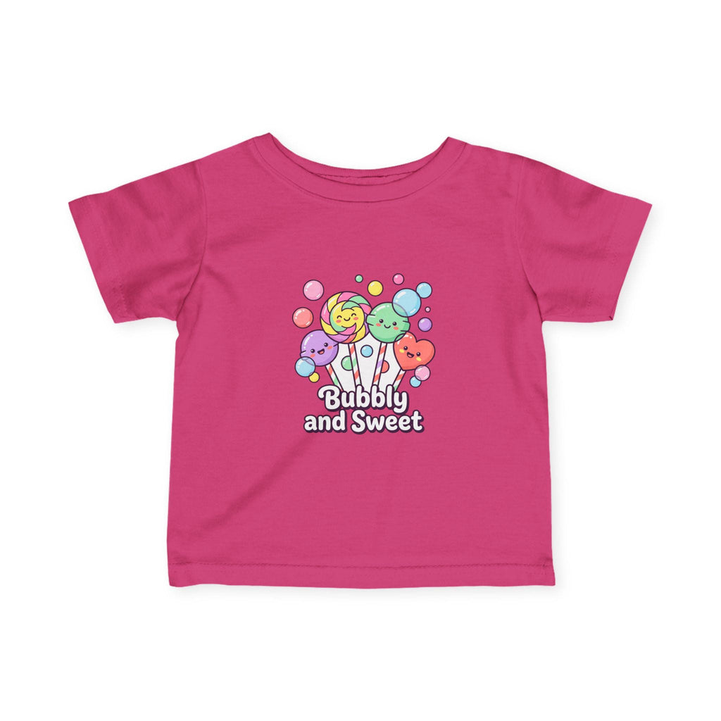 Bubbly and Sweet Infant Tee | Cute Bubble Characters, Pastel Kids Shirt