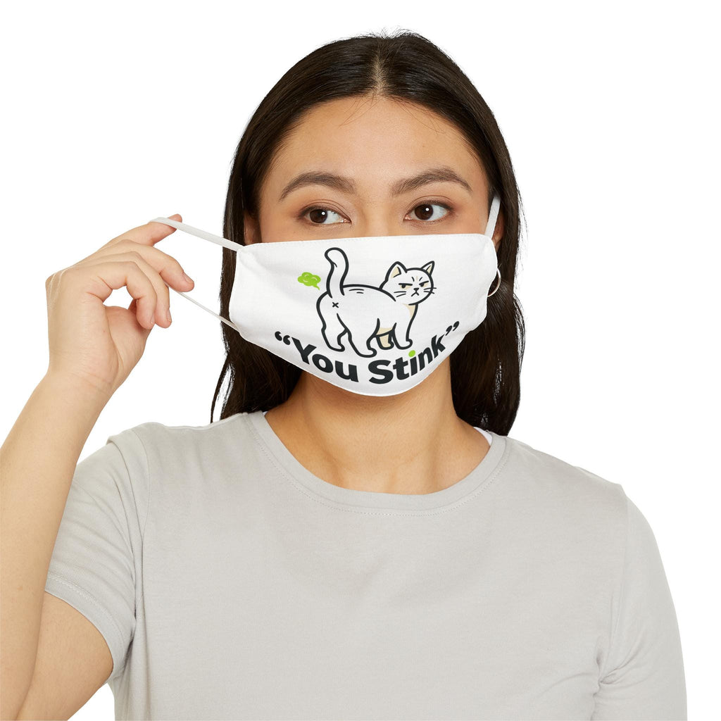 Farting Cat "You Stink" Face Mask