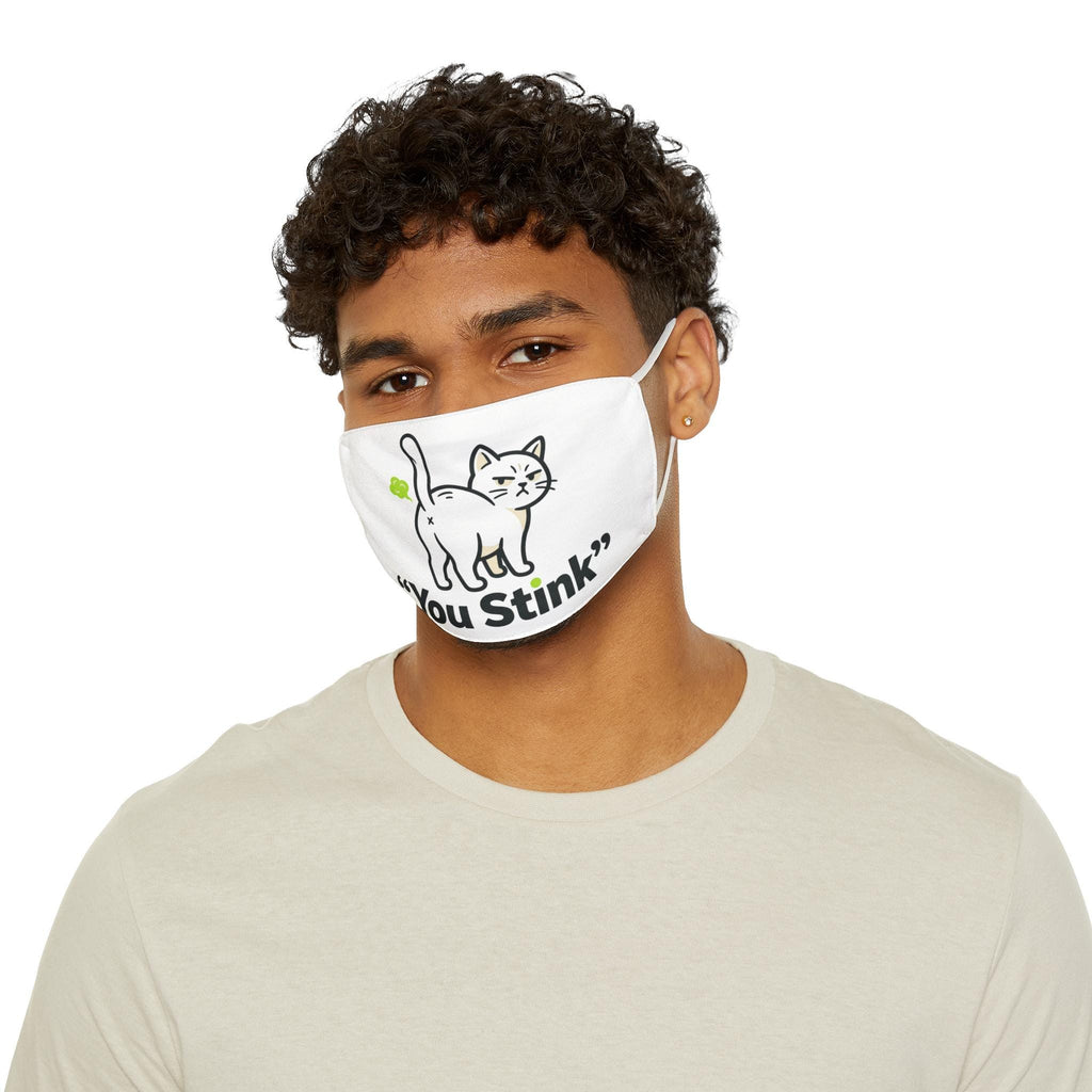 Farting Cat "You Stink" Face Mask
