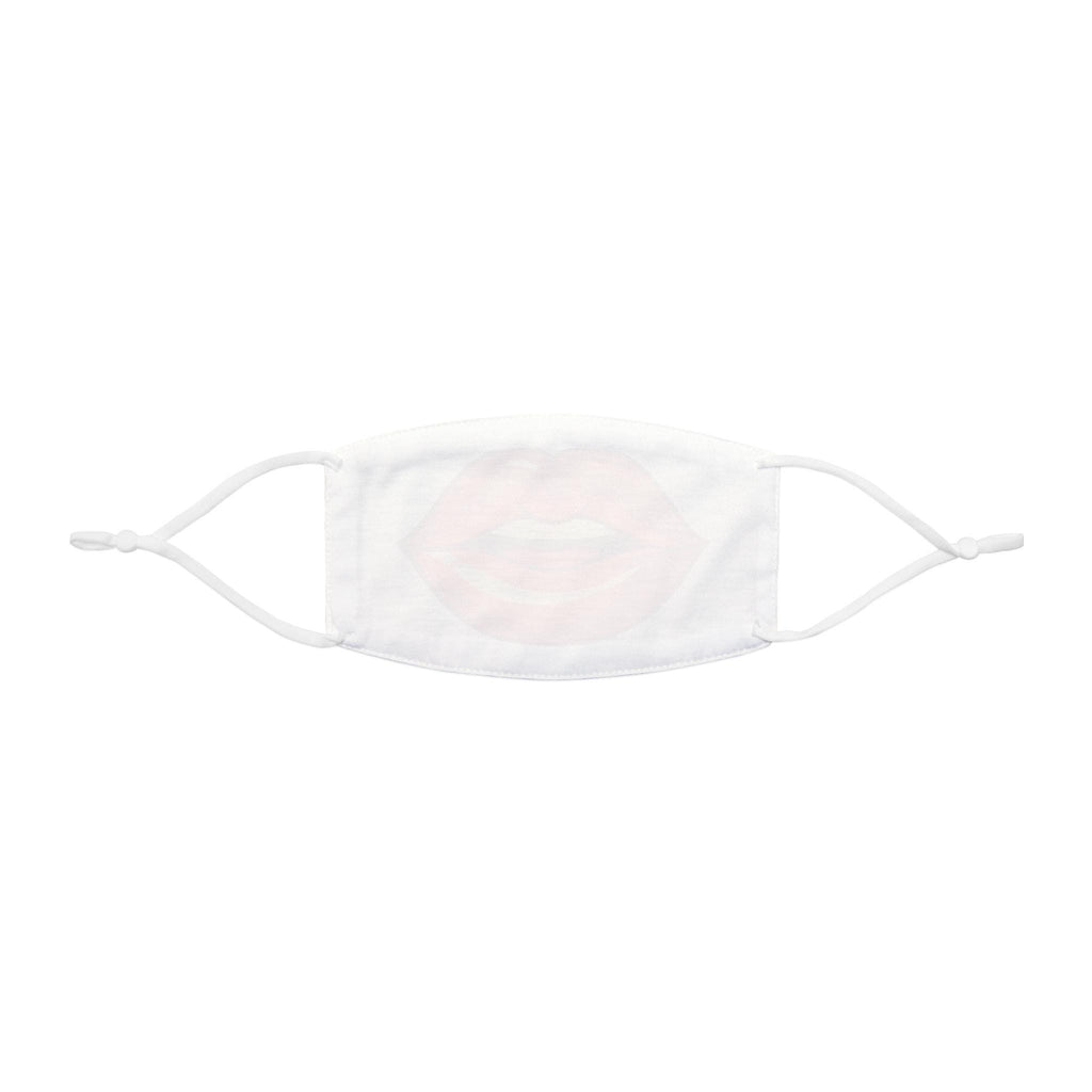Red Lips Illustration Face Mask | Lip Art Cotton-Feel Mask