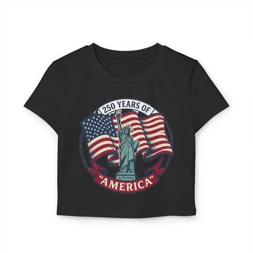 250 Years of America Statue of Liberty Tee | American Flag Patriotic