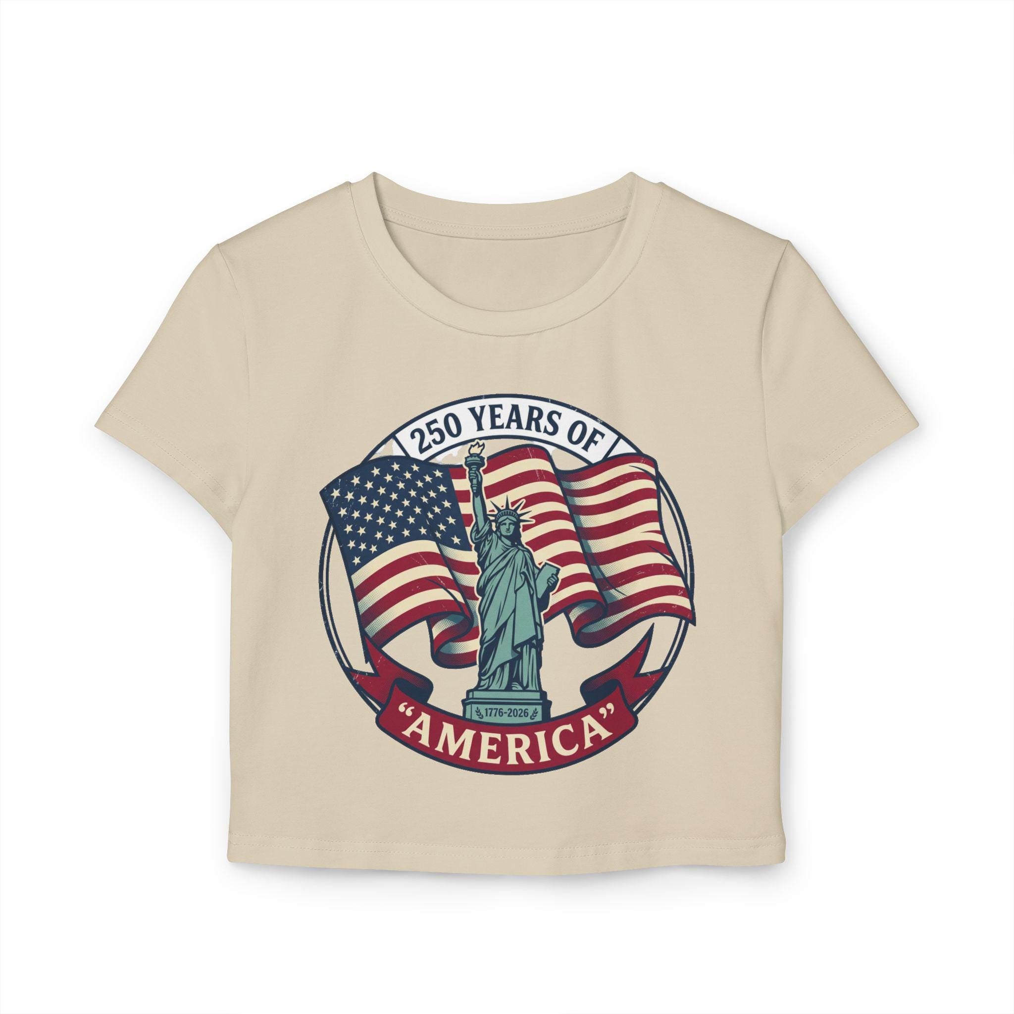 250 Years of America Statue of Liberty Tee | American Flag Patriotic