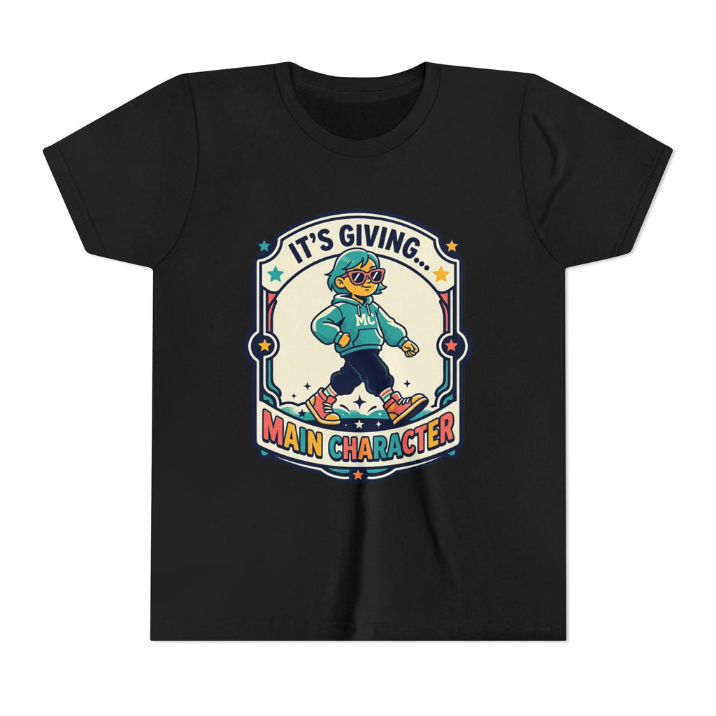 Youth Main Character Duck Graphic Tee | Retro Arcade Style Shirt