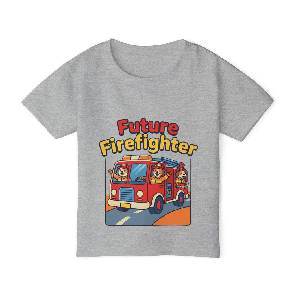 Future Firefighter Toddler T-shirt | Kids Fire Truck Design