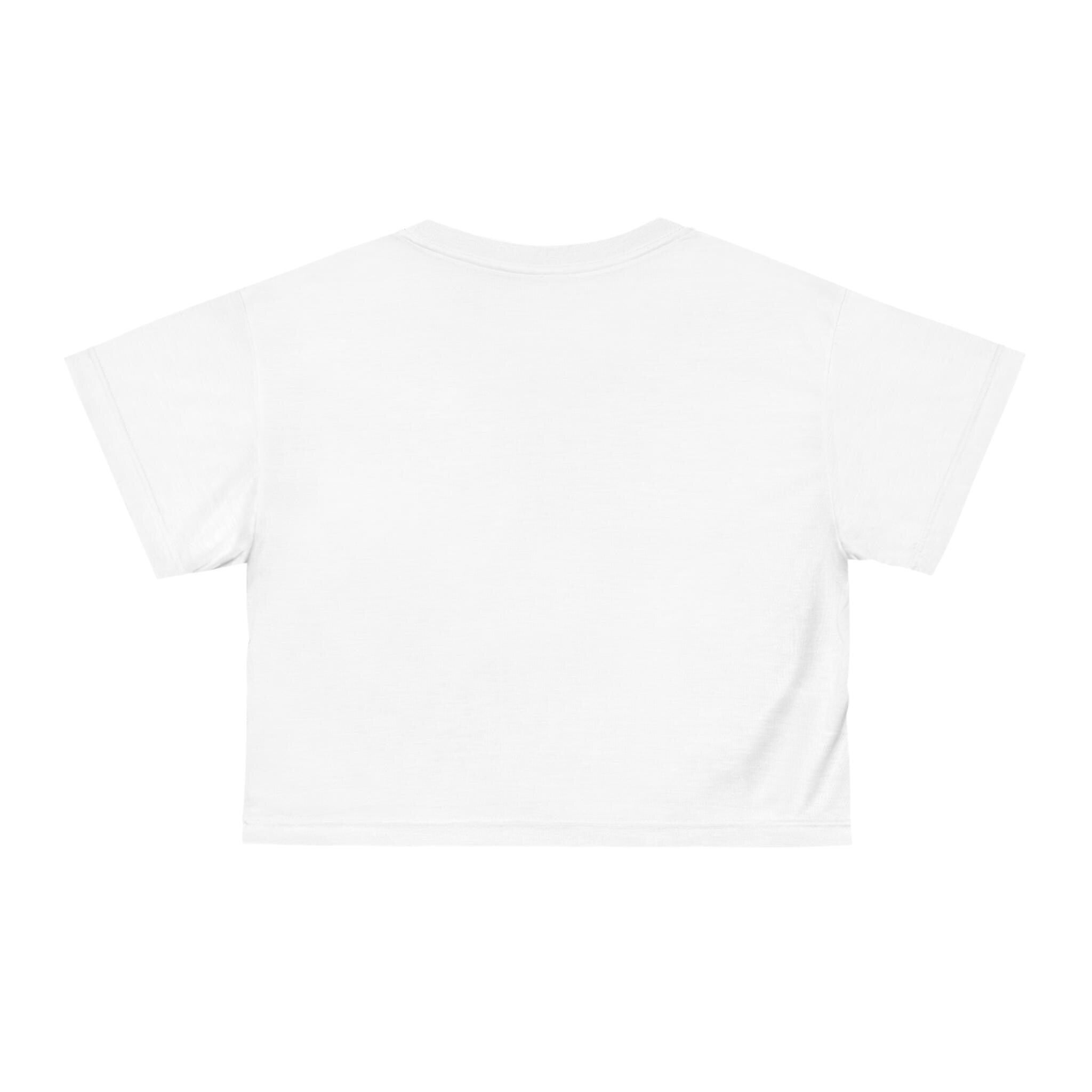 Starfish Tan Lines Crop Tee | Retro Beach Ocean Graphic