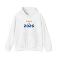 Class of 2026 floral numbers Hoodie | Graduation sweatshirt