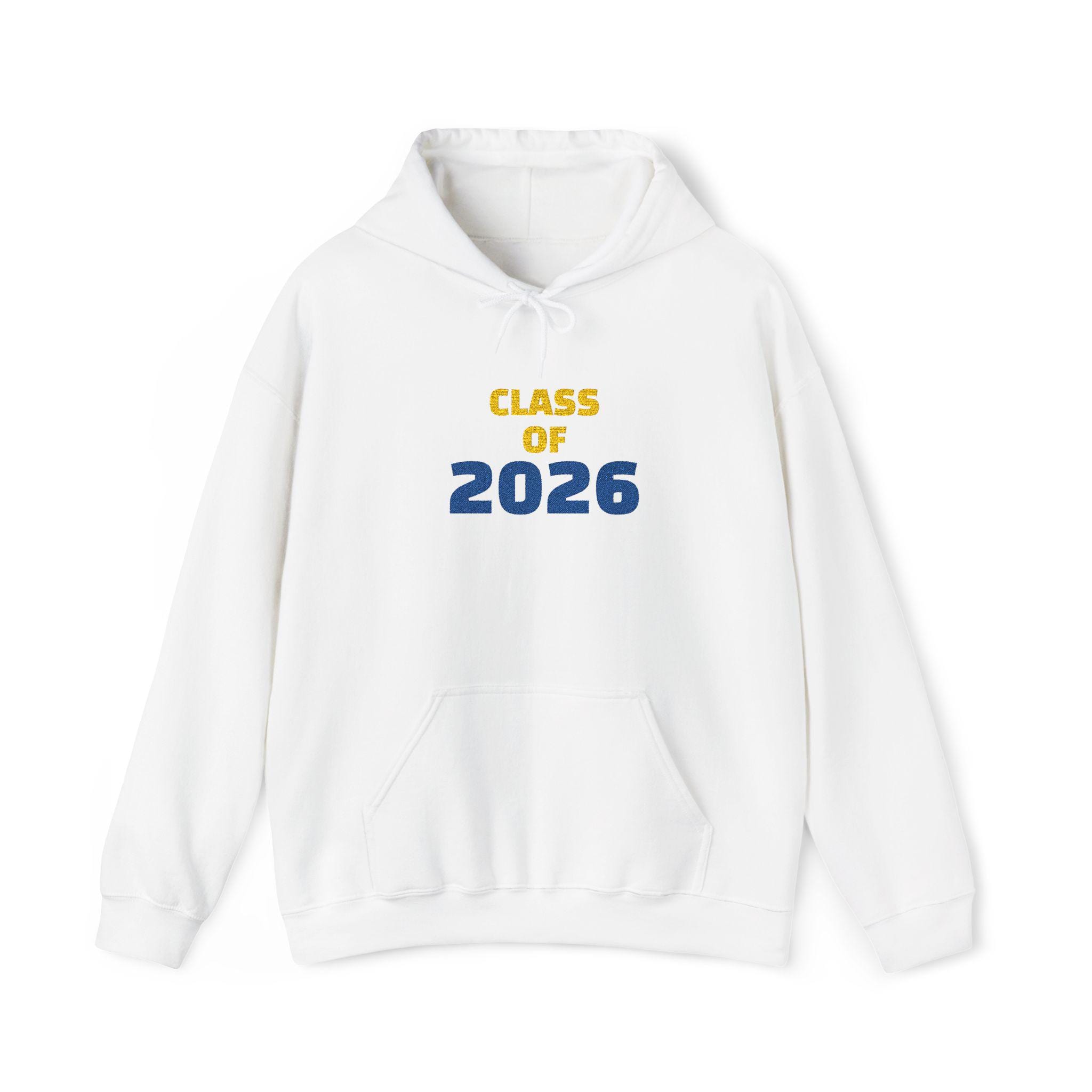 Class of 2026 floral numbers Hoodie | Graduation sweatshirt