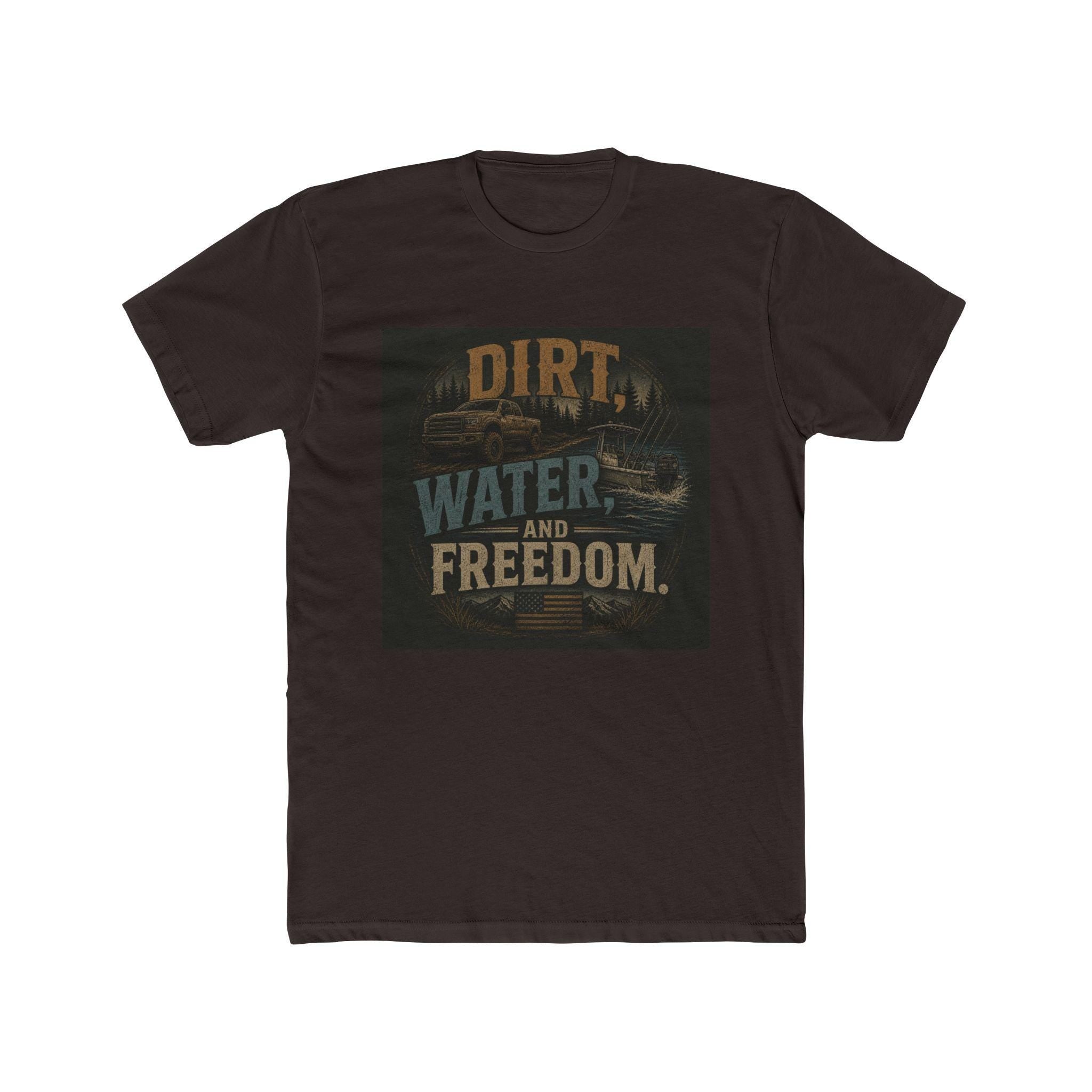 Dirt Water and Freedom T-Shirt | Offroad Truck Graphic Tee