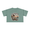 Saltwater Mama Beach Scene T-Shirt | Crop Tee
