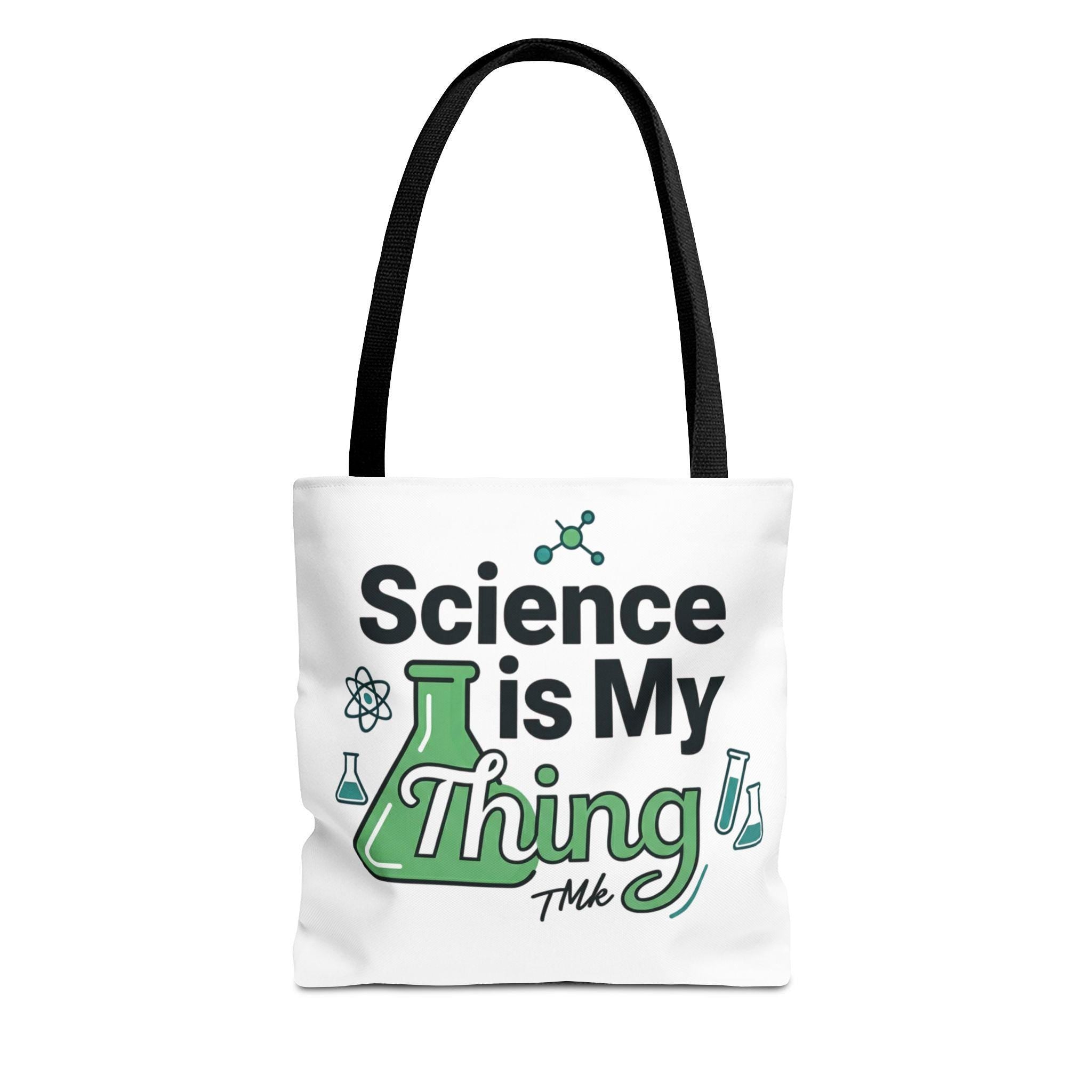 Science Is My Thing tote bag | chemistry beakers design
