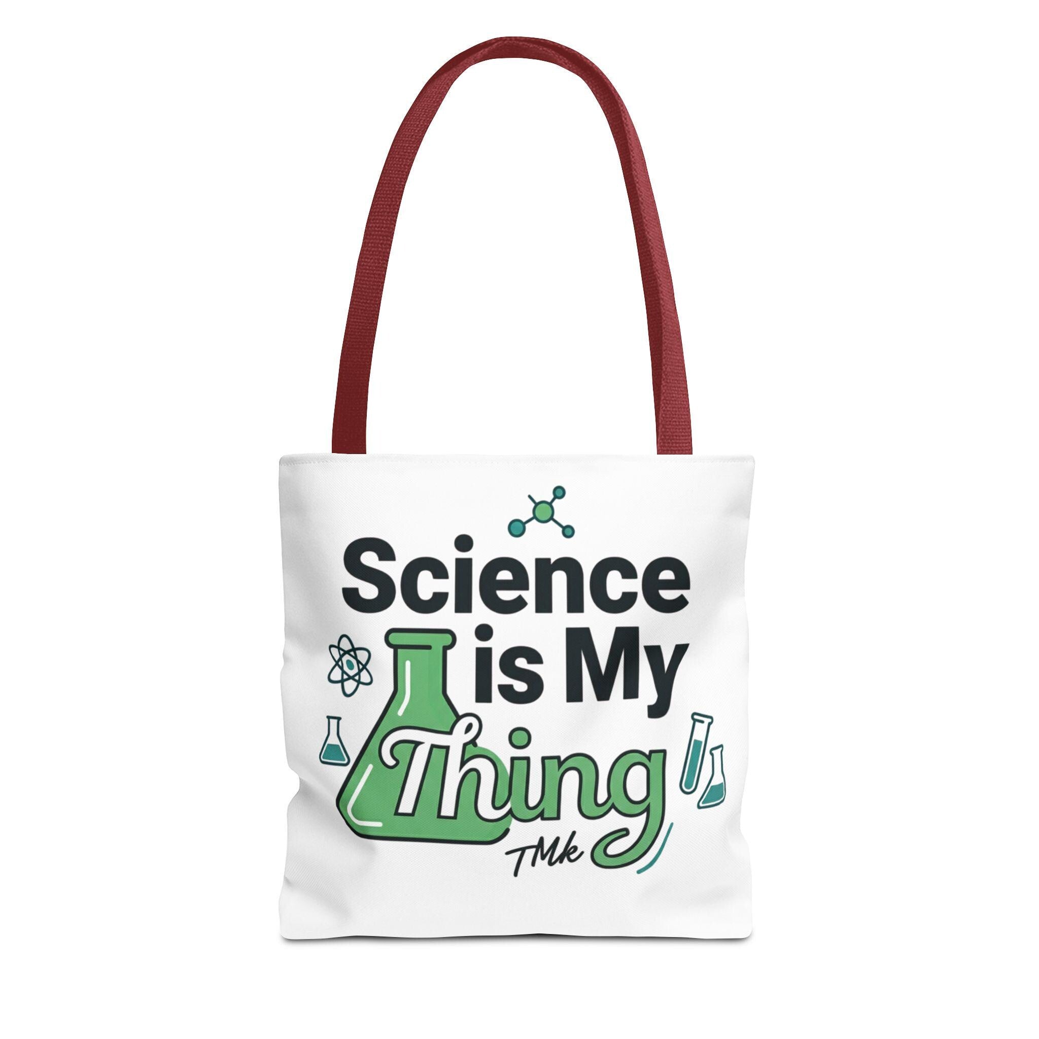 Science Is My Thing tote bag | chemistry beakers design
