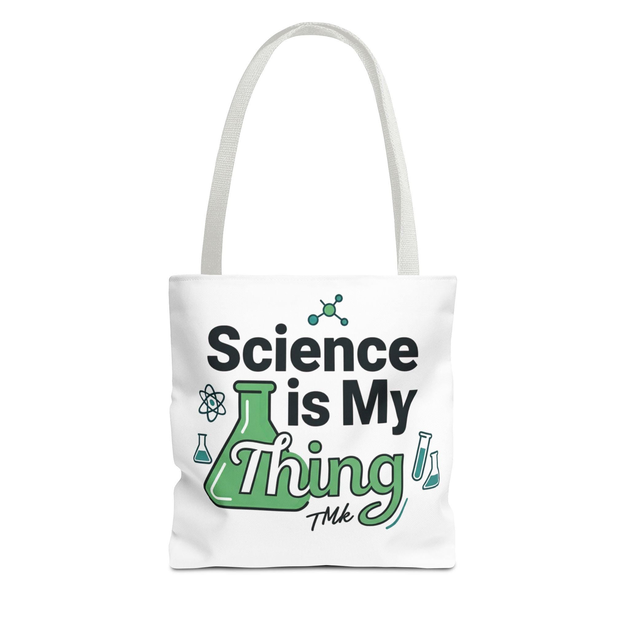 Science Is My Thing tote bag | chemistry beakers design