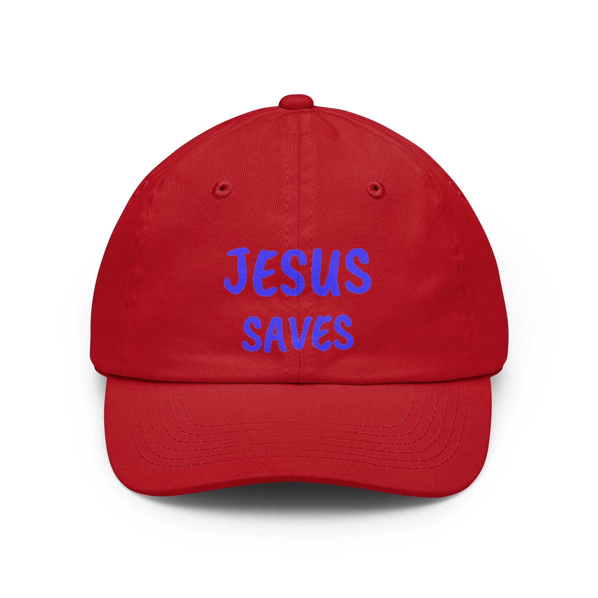 Jesus Saves Classic Dad Hat | Christian Faith Baseball Cap