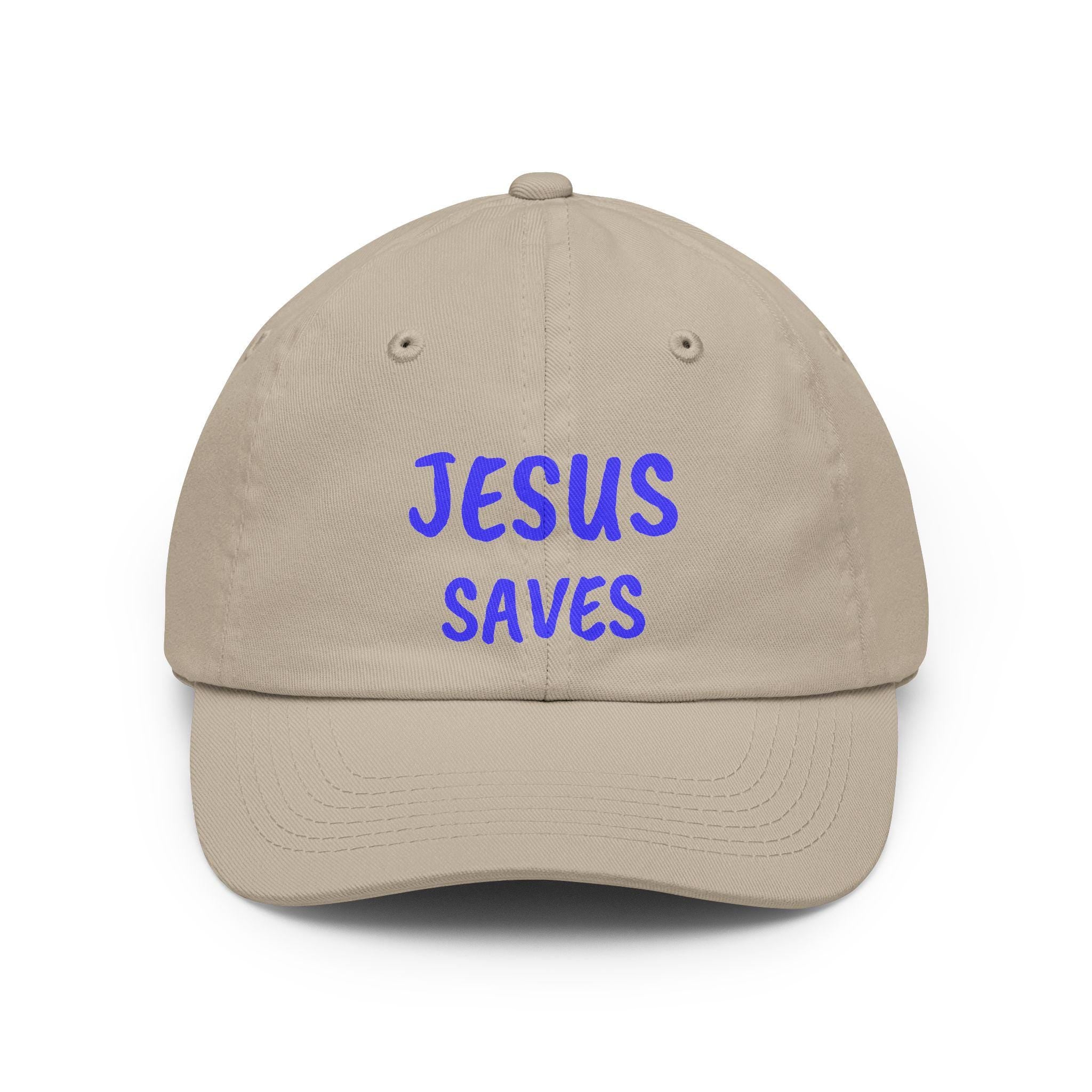 Jesus Saves Classic Dad Hat | Christian Faith Baseball Cap