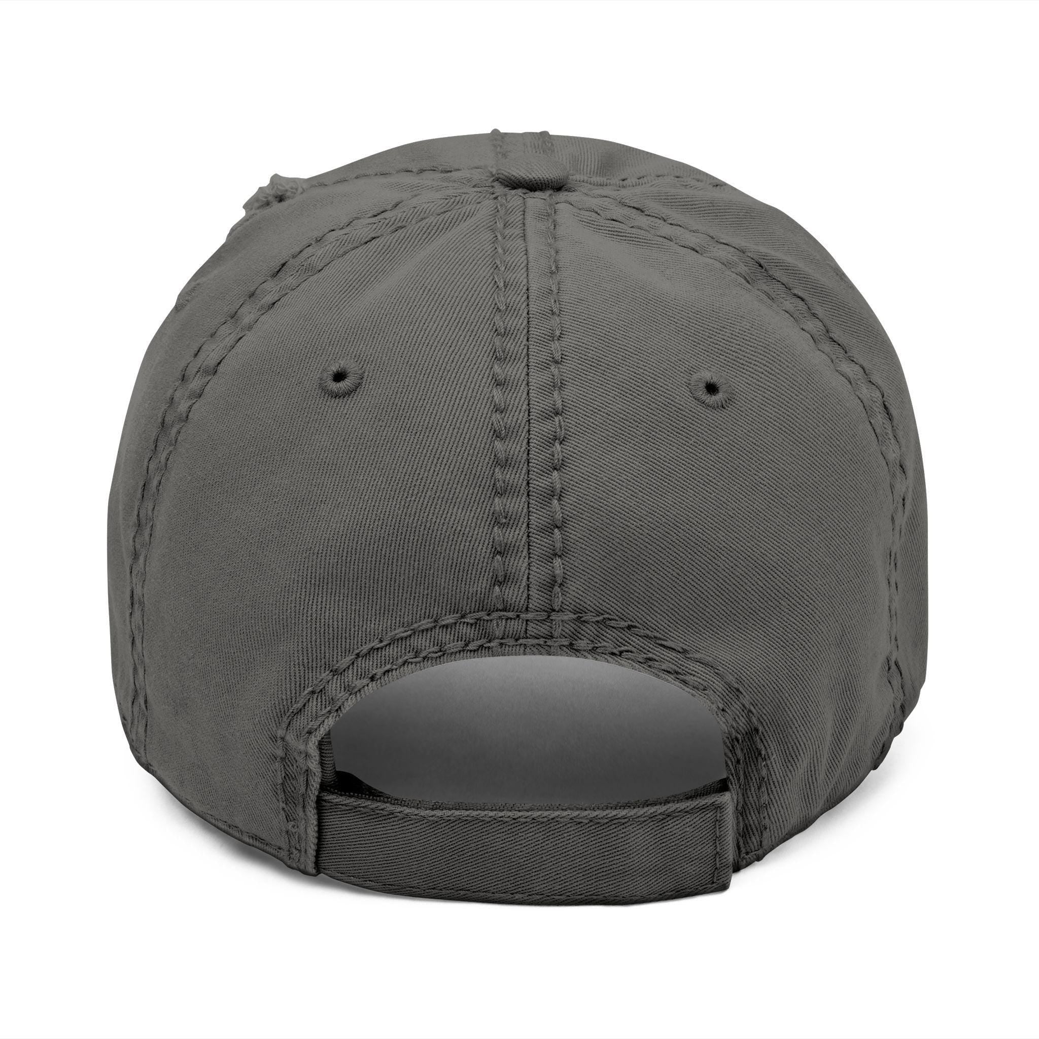 Fur Mama Dad Hat | Embroidered Distressed Cap