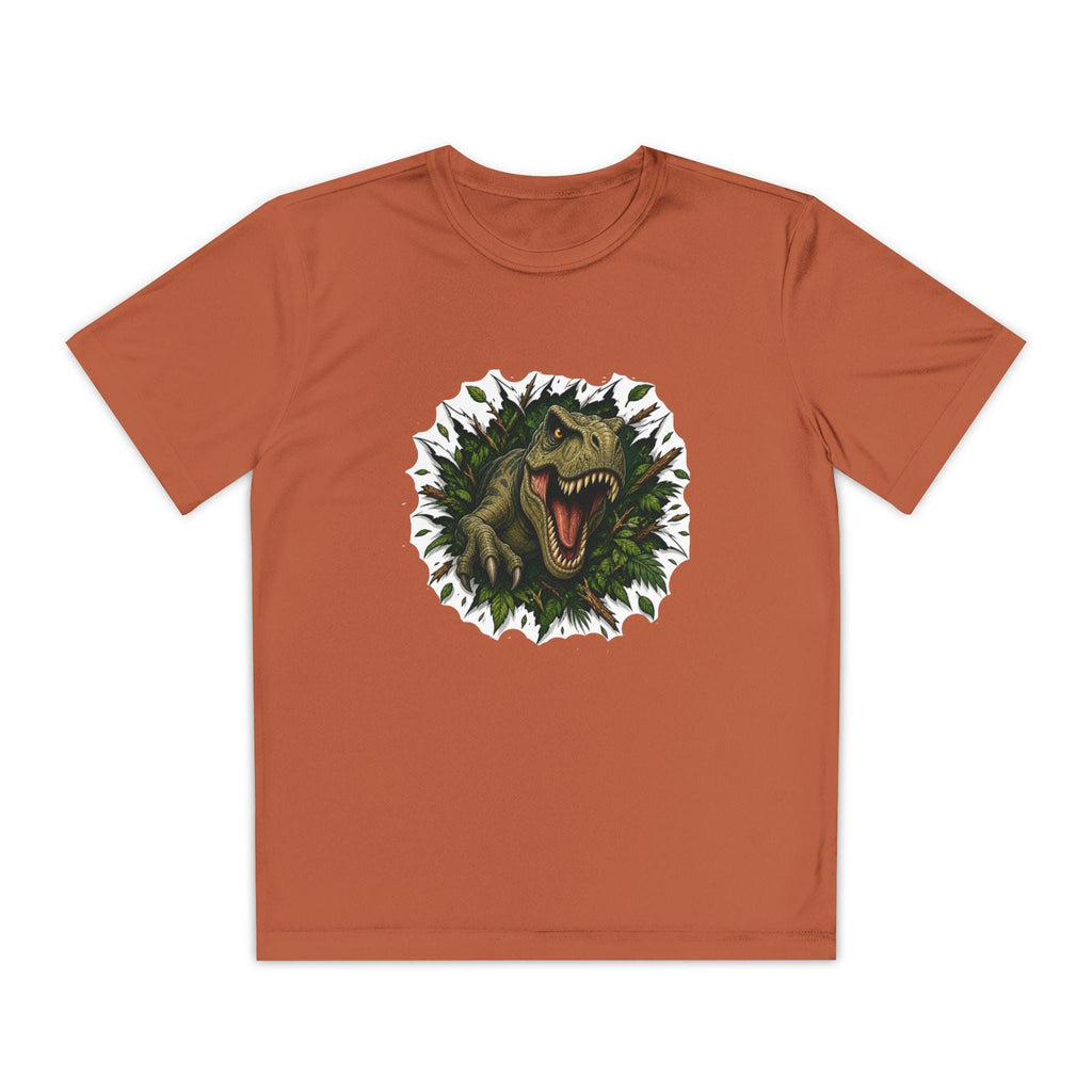 Roaring T-Rex Dinosaur Youth Tee | Dino Jungle Graphic, Kids Shirt