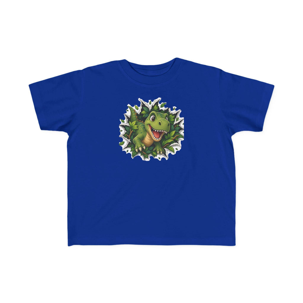 Rex Peeking Dinosaur Toddler Tee | Cute Green Dino Graphic