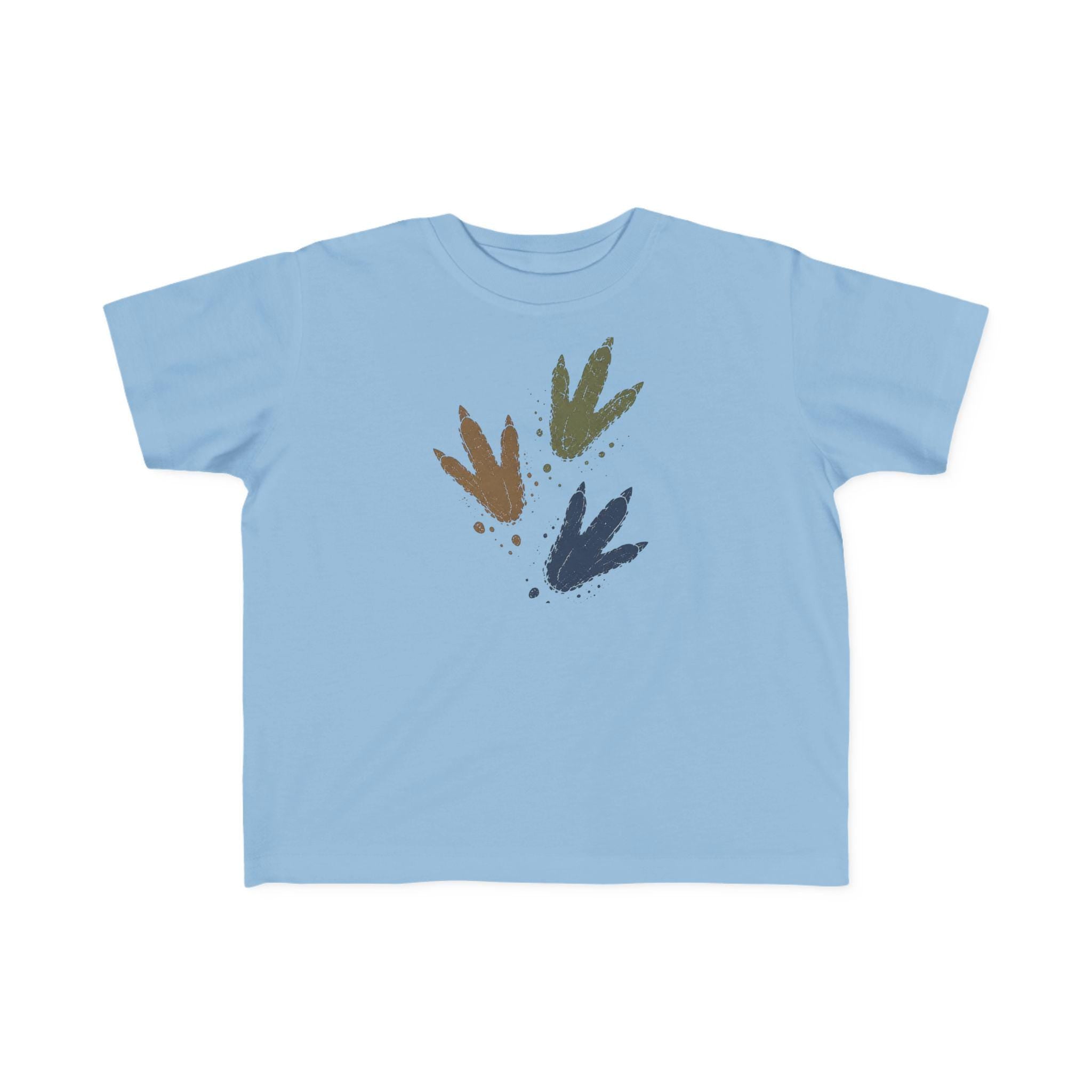 Dinosaur Footprints Toddler Tee | Dino Tracks Shirt