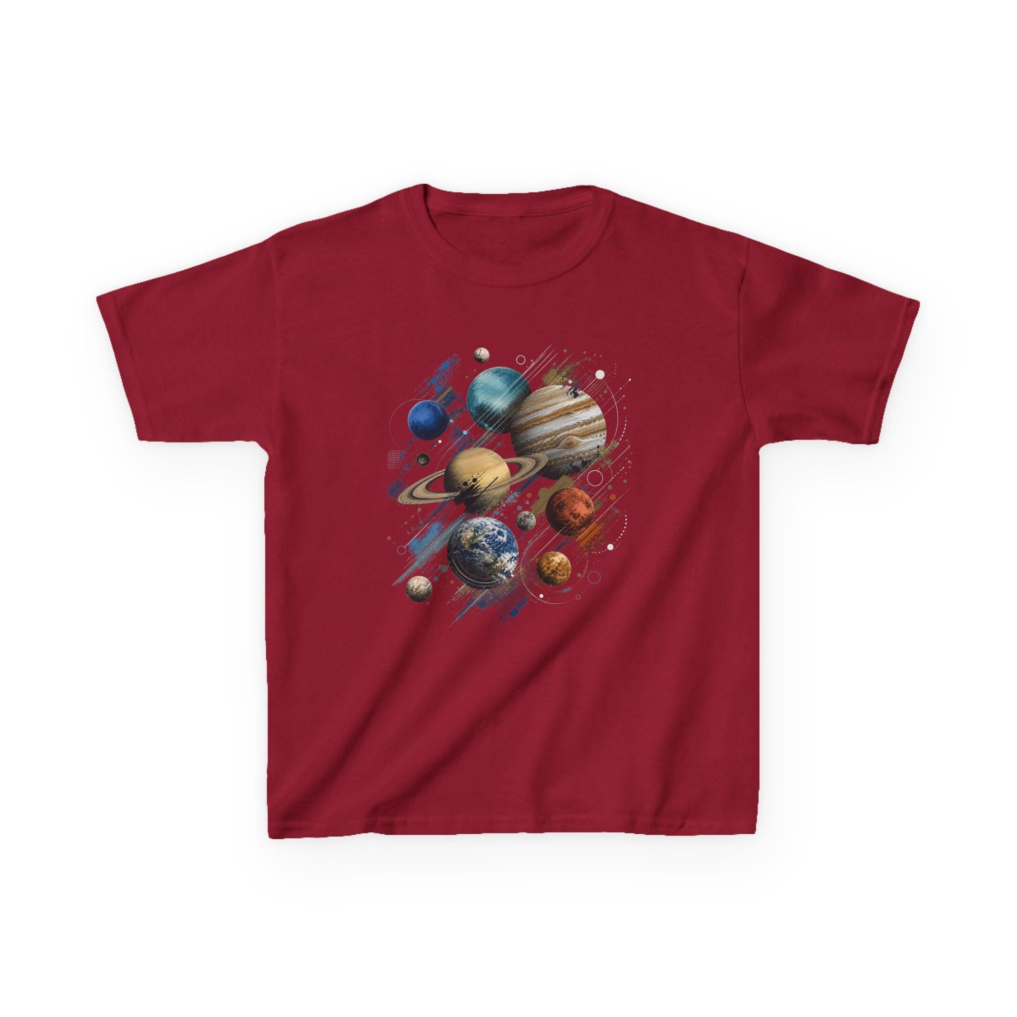 Solar System Planets Kids Tee | Space Planets Graphic T-Shirt