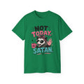 Not Today Satan raccoon graphic Tee | funny sarcastic slogan shirt