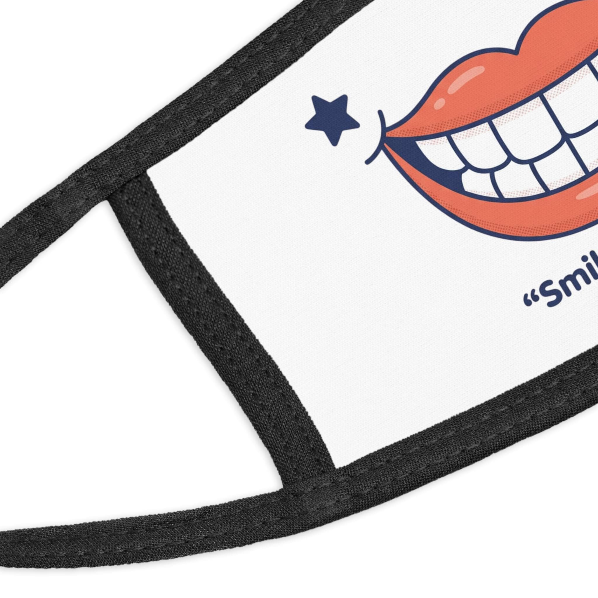 Smile Squad Kids Face Mask | Cartoon Teeth Graphic, Cute Mouth Design