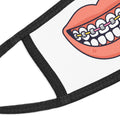 Braces Smile Kid's Face Mask | Funny Dental Cartoon Mask