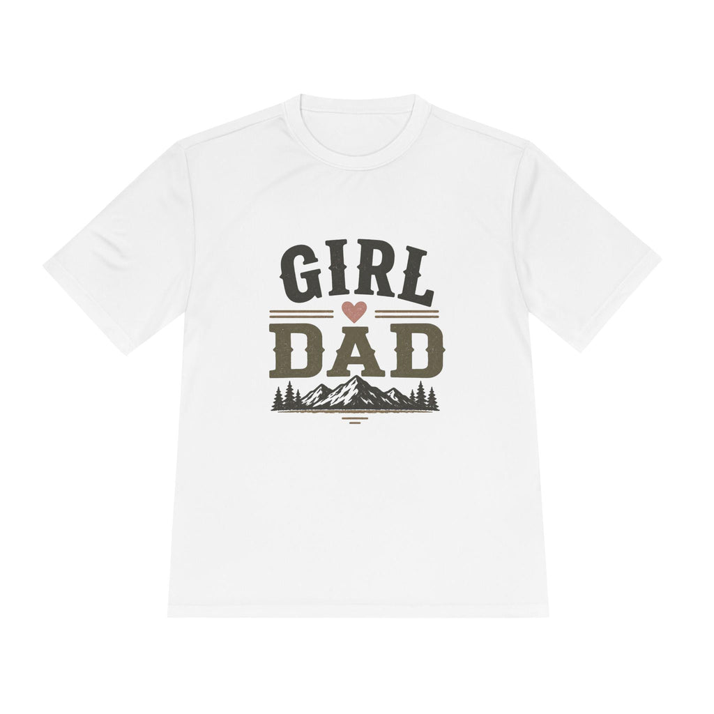 Girl Dad T-Shirt | Mountain Heart Dad Tee