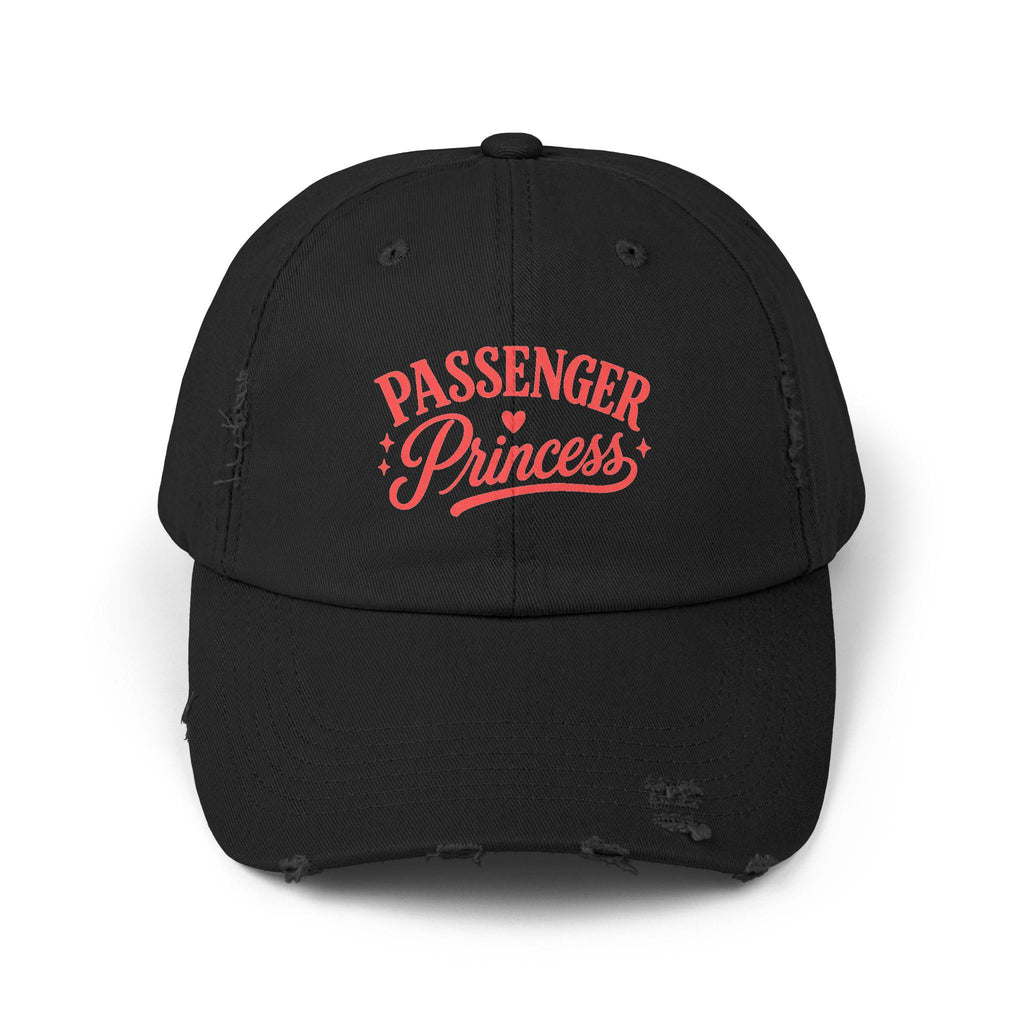 Passenger Princess Cap | Distressed Baseball Hat, Retro Script Heart