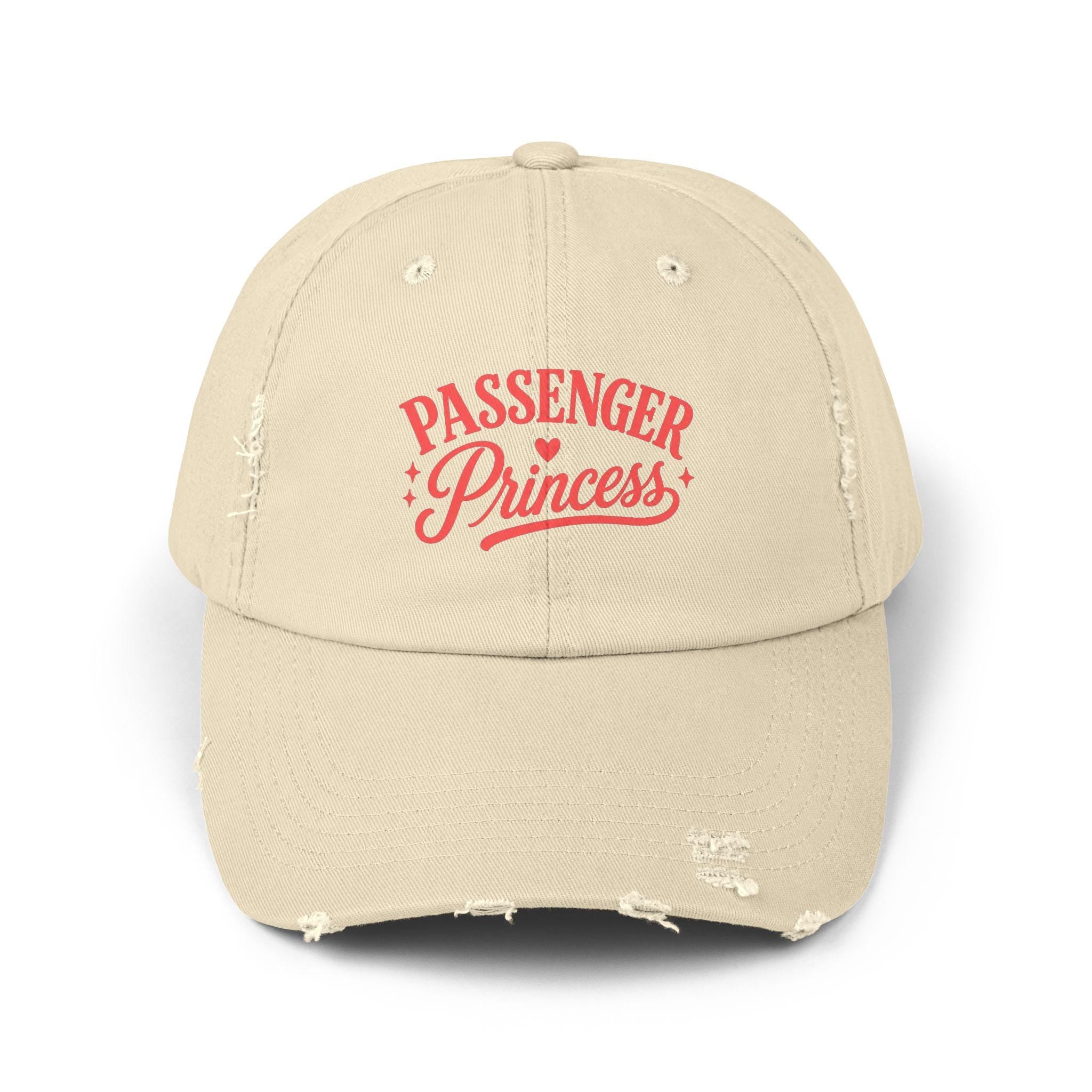 Passenger Princess Cap | Distressed Baseball Hat, Retro Script Heart