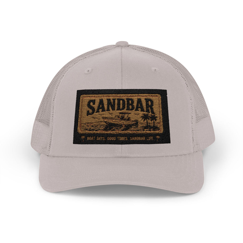 Sandbar Doormat Logo Snapback Cap | Trucker Hat, Mesh Back