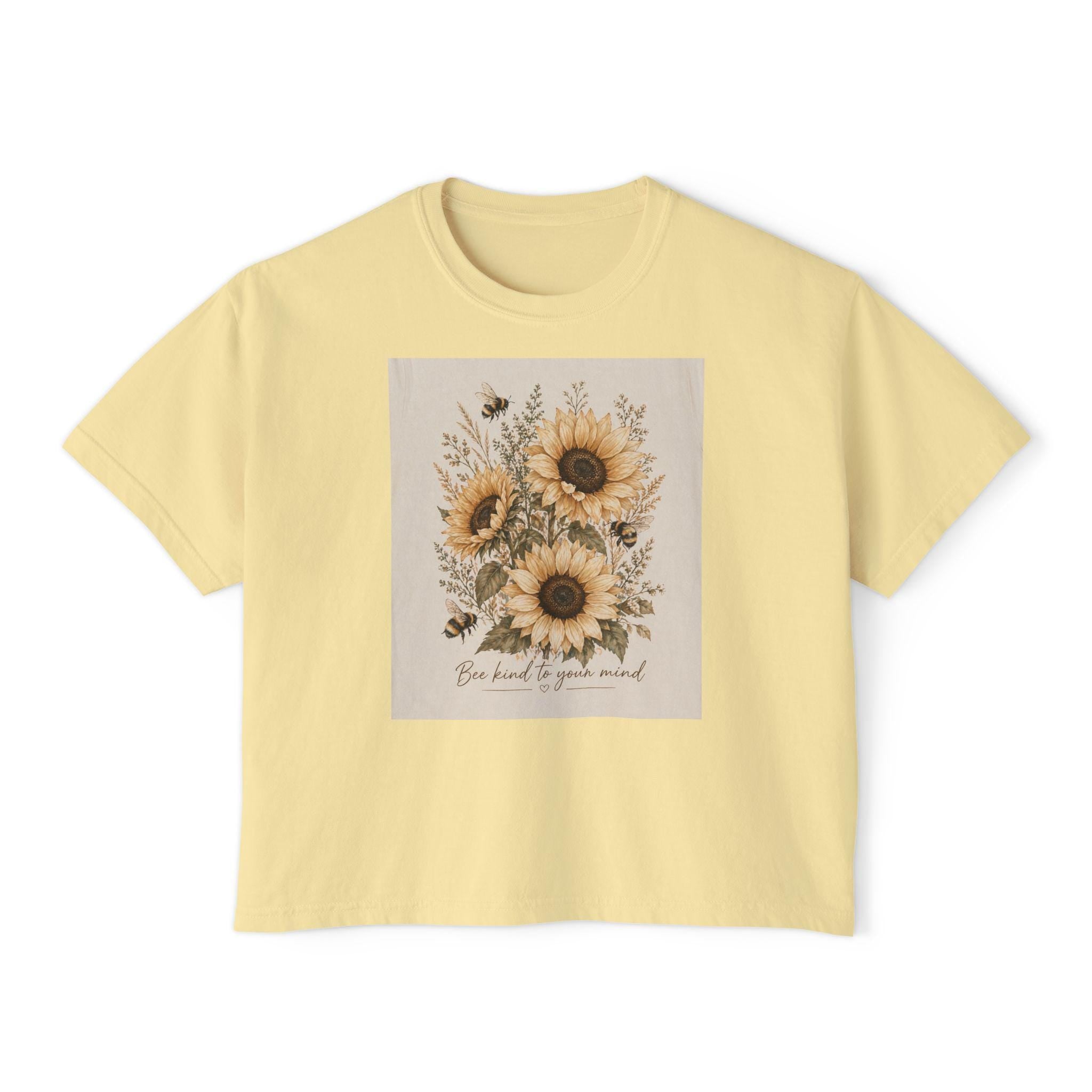 Sunflower Bouquet Women's Tee | botanical floral illustration